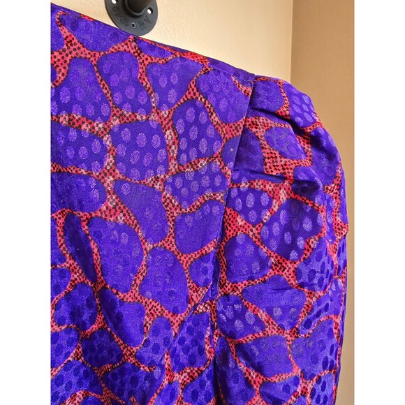 Vintage Lilli Ann long women's dress size medium ( see measurements) - Picture 9 of 12